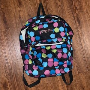 Jansport polka dot - single zip